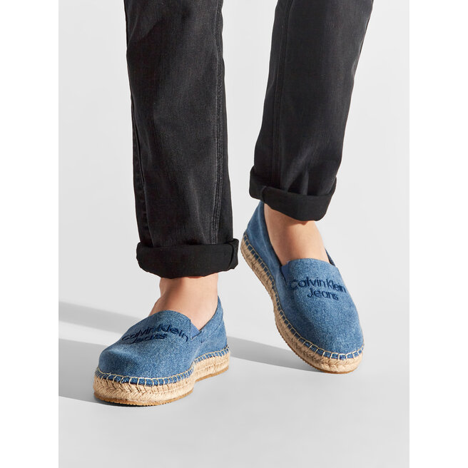 Calvin Klein Jeans Alpargatas Calvin Klein Jeans Espadrille 2 YM0YM00376 Denim Blue 0GJ