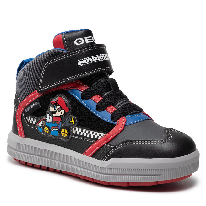 Sneakers Geox J B. B J164AB 05411 S Black/Red • Www.zapatos.es