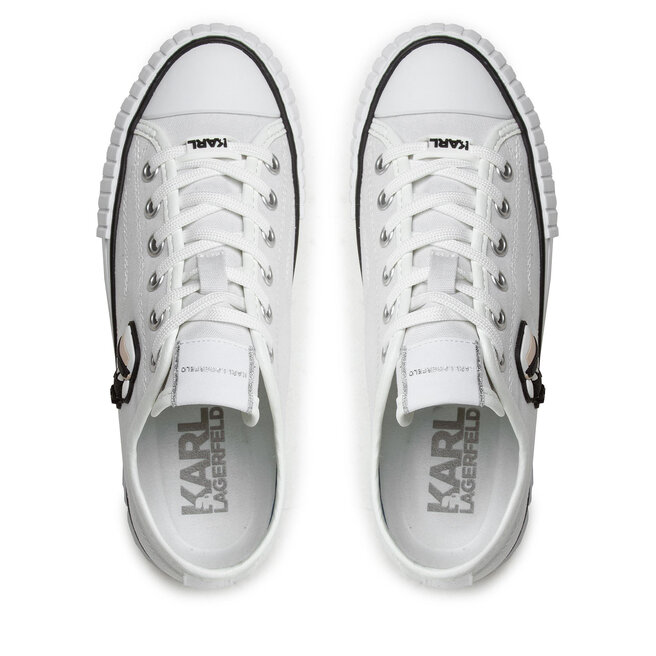KARL LAGERFELD Sneakers KARL LAGERFELD KL60410 White Canvas