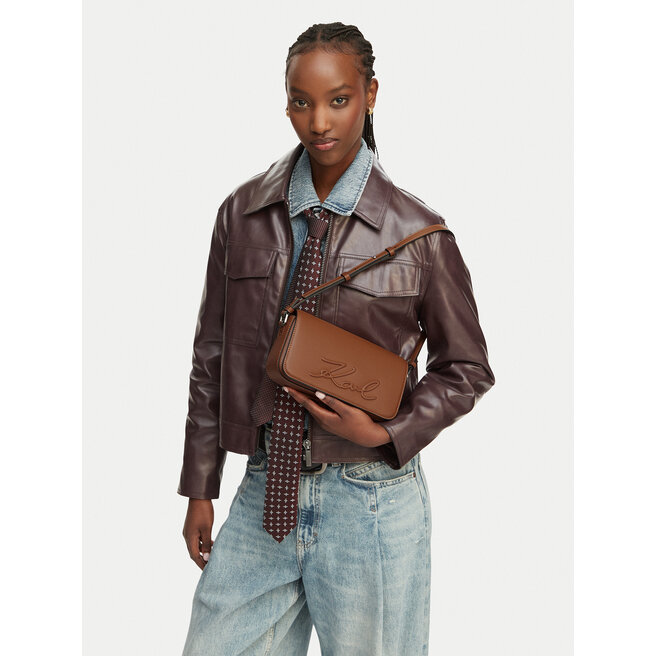 Torebka KARL LAGERFELD B2W30222 Brązowy -