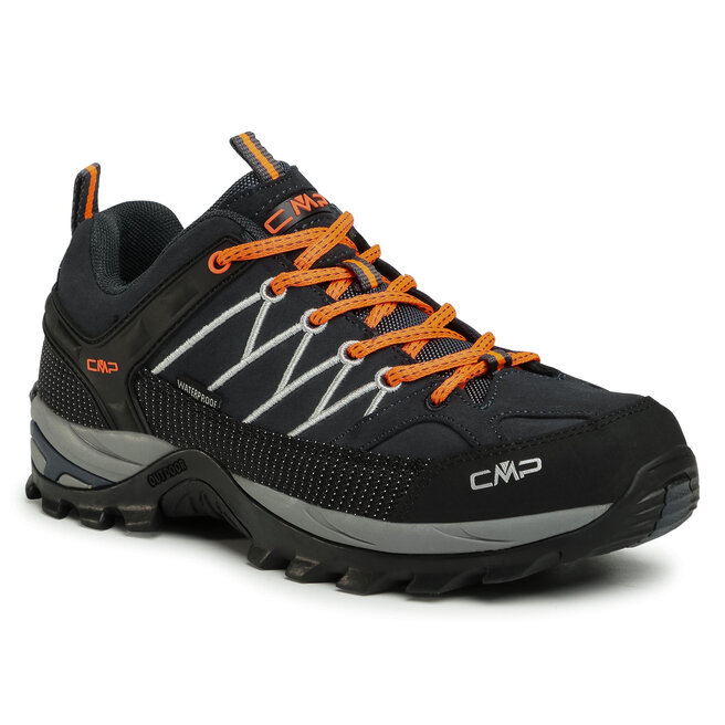 Trekkings CMP Rigel Low Trekking Shoes Wp 3Q13247 Antracite/Flash Orange 56UE 3Q13247
