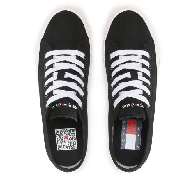 Tommy Jeans Гуменки Tommy Jeans Low Cut Wmns Canvas EN0EN02085 0GJ