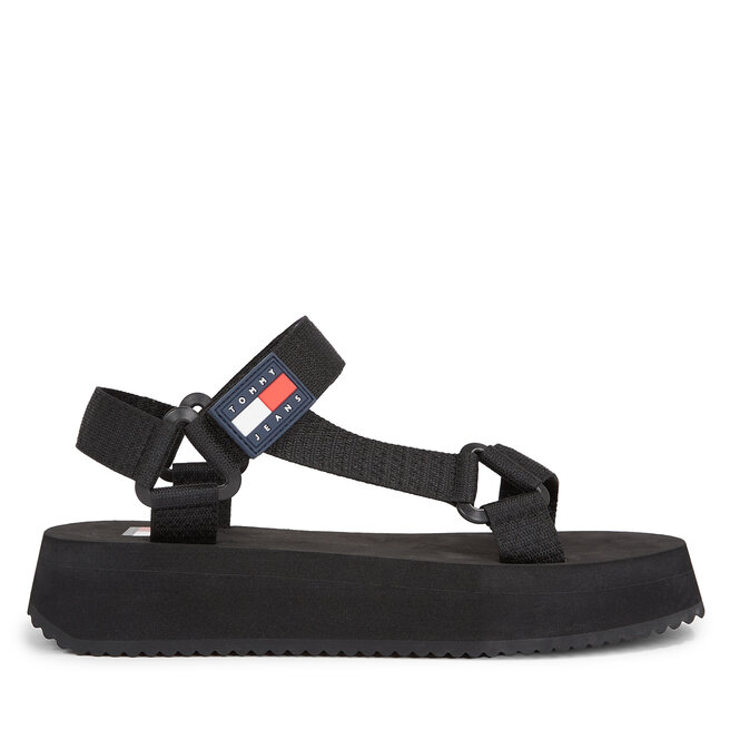 Sandały Tommy Jeans Tjw Eva Sandal - EN0EN02466 Czarny