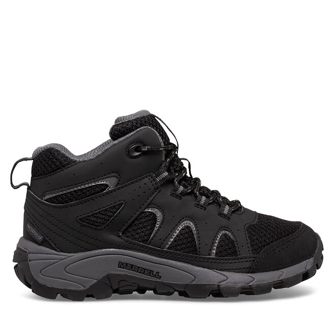 Trekkingi Merrell Oakcreek Mid Lace Wtrpf - Czarny