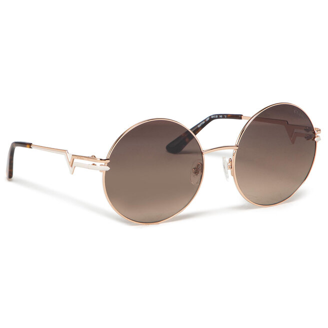 Akiniai nuo saulės Guess GU7734 6028F Shiny Rose Gold/Gradient Brown •  Www.eavalyne.lt