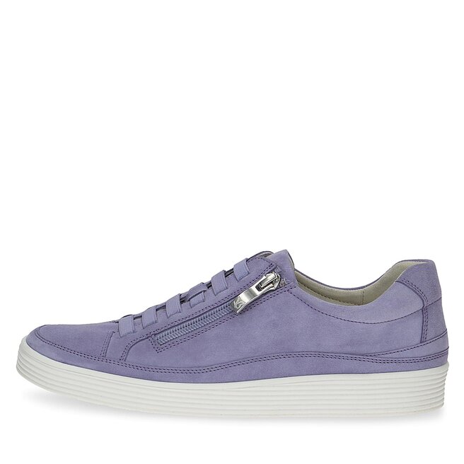 Caprice Sneakersy Caprice 9-23755-20 Lavender Suede 529