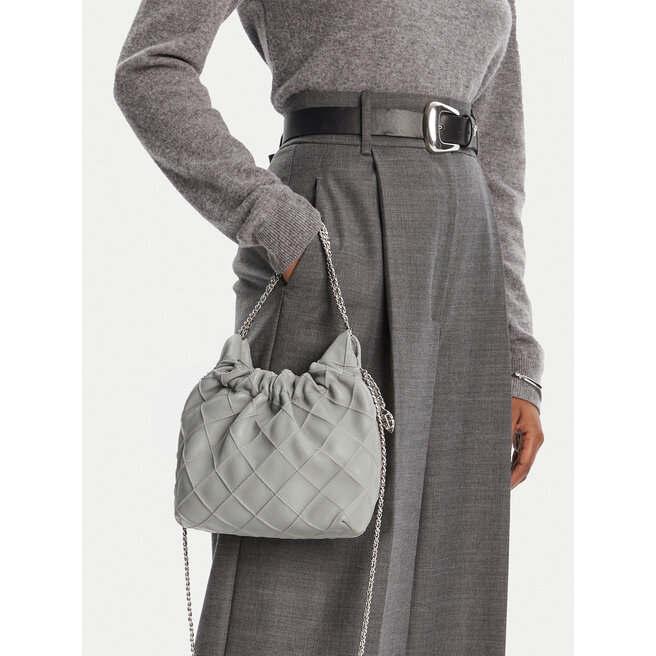 Torebka Tory Burch Mini Fleming 162451 Szary -