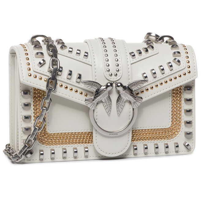 Pinko mini love hotsell bag mix studs