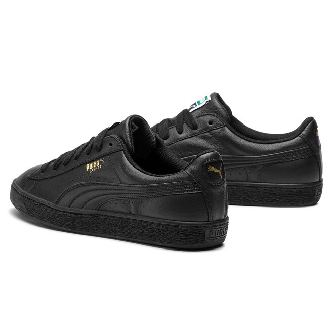 Puma basket black and gold clearance