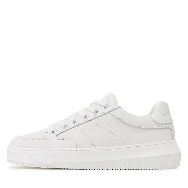 Calvin Klein Jeans Sportcipő Calvin Klein Jeans Chunky Cupsole Badge YW0YW00926 White YBR