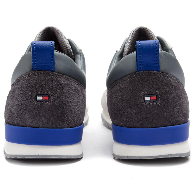Sneakers Tommy Hilfiger Iconic Material Mix Runner FM0FM02042 Ice