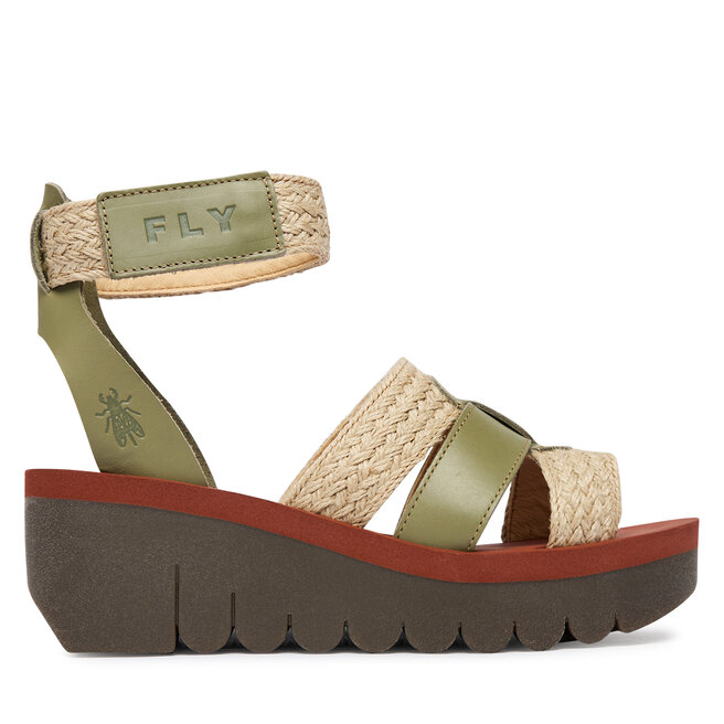 Sandały Fly London Yoryfly P145430 Zielony - kobiece
