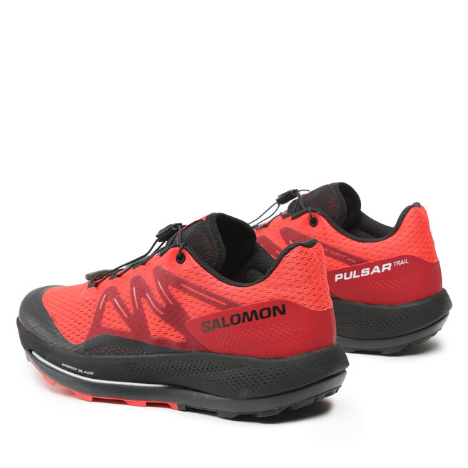 Salomon Обувки Salomon Pulsar Trail 416029 29 M0 Poppy Red/Biking Red/Black