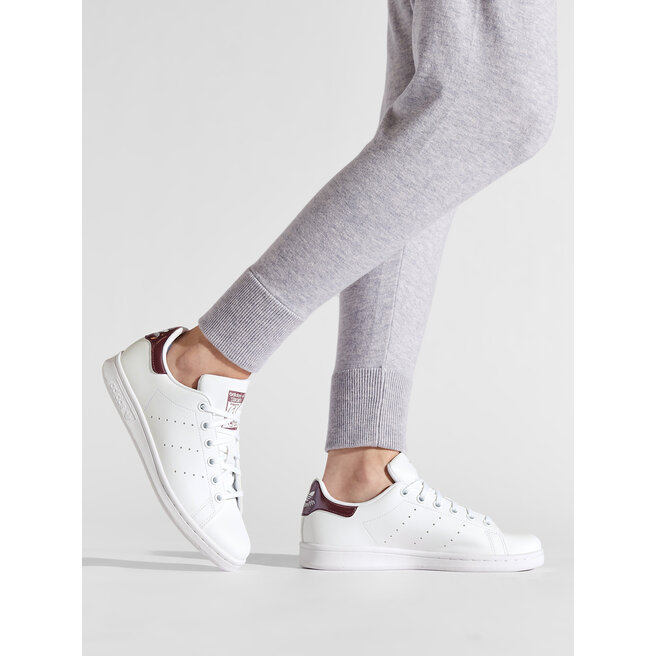 adidas Topánky adidas Stan Smith J GW8158 Ftwwht/Ftwwht/Quicri