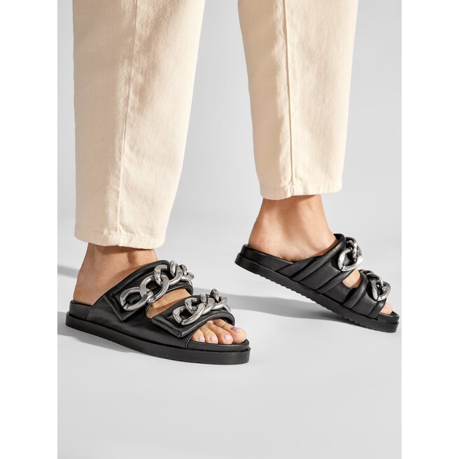 Patrizia Pepe Παντόφλες Patrizia Pepe 8X0030/L026-K103 Nero