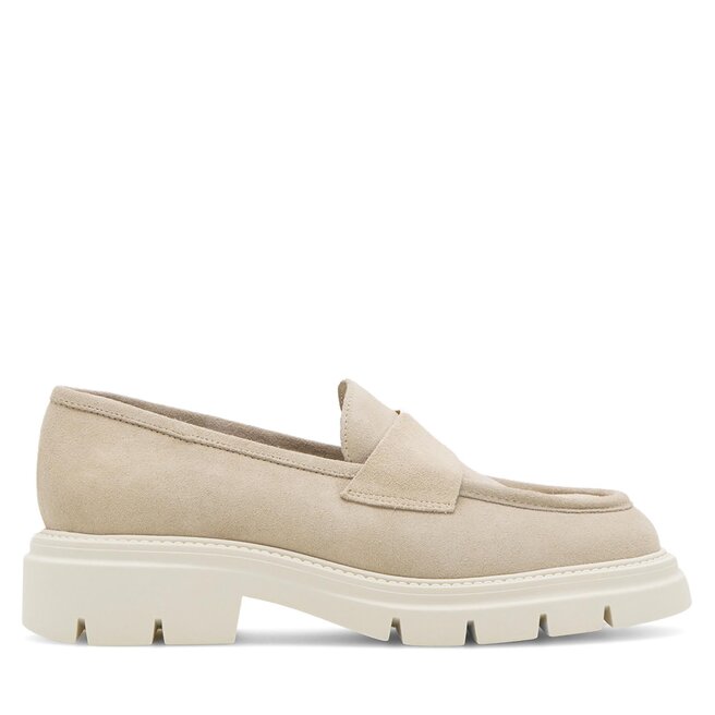 Loafersy Gino Rossi - Beżowy