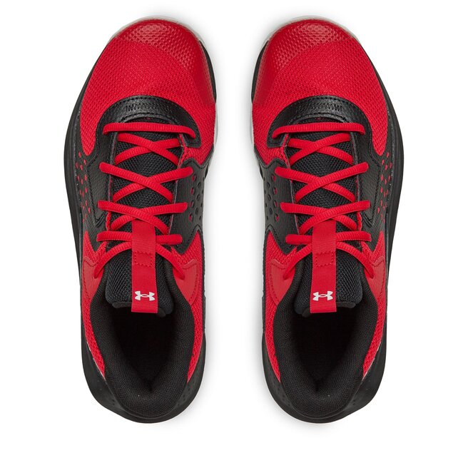 Zapatos under armour beige rojo hot sale