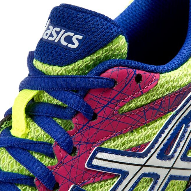 Čevlji Asics Gel-Oberon 9 T5914N Flash Yellow/White/Deep Blue • Eobutev.si