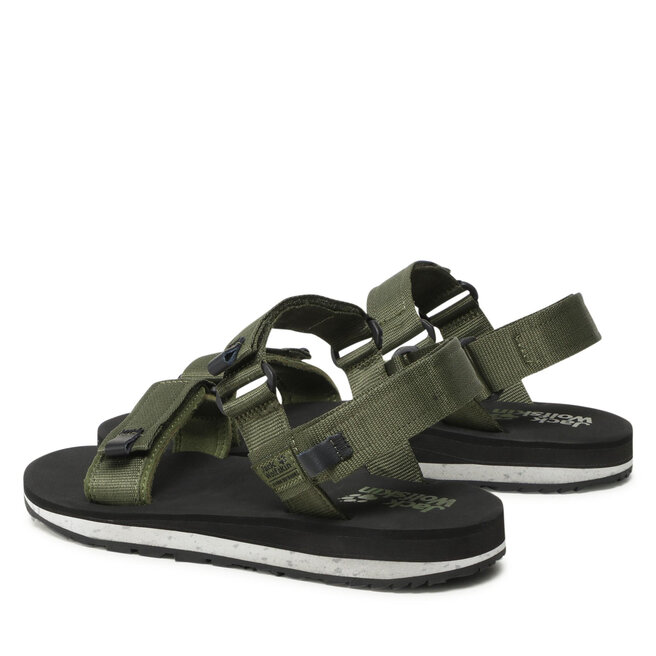 Jack Wolfskin Sandali Jack Wolfskin Outfresh Sd M 4039441 Khaki/Black