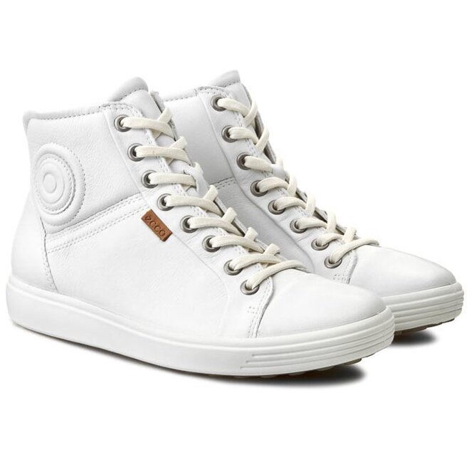 ECCO Sneakersy ECCO Soft 7 Ladies 430023 01007 White
