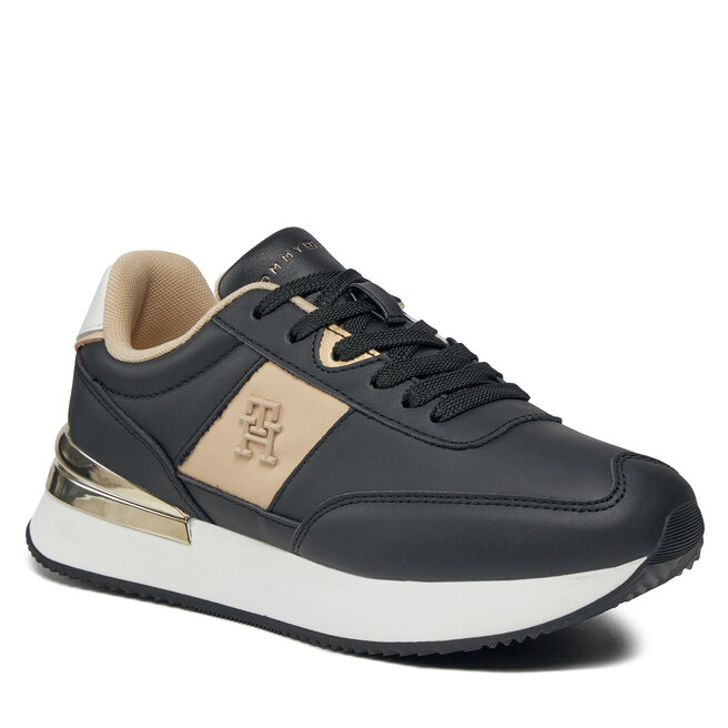 Zapatillas negras best sale mujer tommy hilfiger