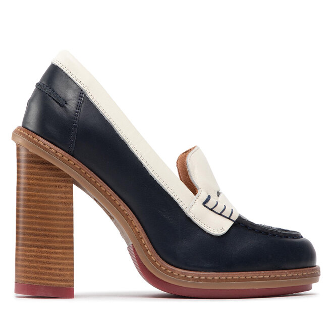 Tommy Premium Hilfiger Cizme TOMMY Premium HILFIGER Th Stud Longboot FW0FW06003 Cocoa GT6 Tommy Premium Hilfiger Tommy Premium Jeans Harper High Rise Straight Ankle Women's Jeans Rwb 0GY