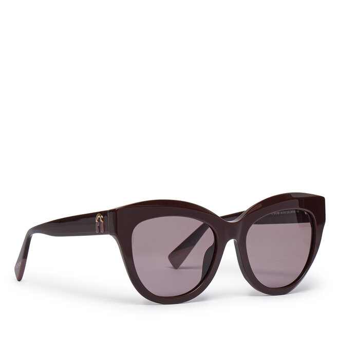 Okulary przeciwsłoneczne Furla Sunglasses Sfu780 - Brązowy