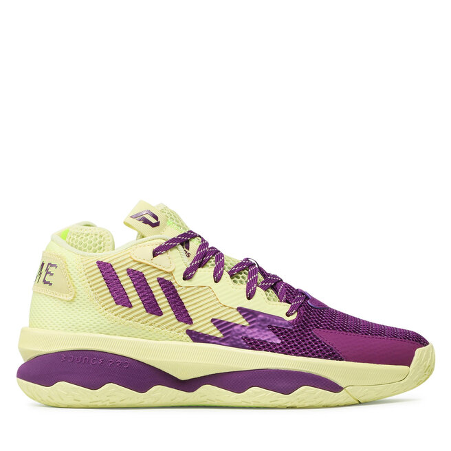 adidas Damian Lillard X Dame 8 GY0383 Yellow Tint / Glory Purple / Signal Green • Www.zapatos.es