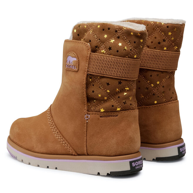 Śniegowce Sorel Youth Rylee NY3974 Brązowy