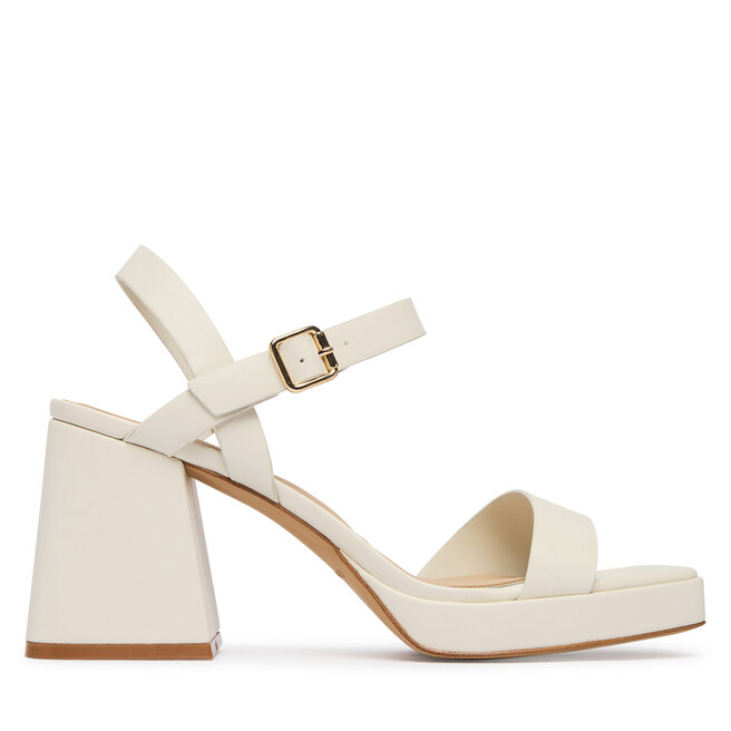 Sandały Aldo Montse 14053640 Kremowy - kobiece