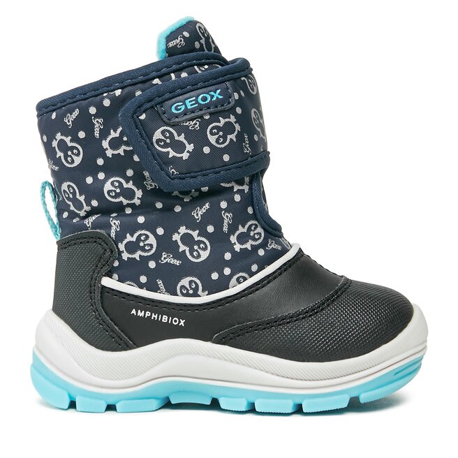 Śniegowce Geox B Flanfil Girl B Abx B263WG 0BCMN - M Granatowy