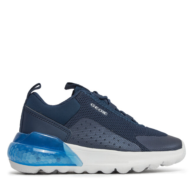 Sneakersy Geox J Activart Illuminus J45LYA 0149J - M Granatowy