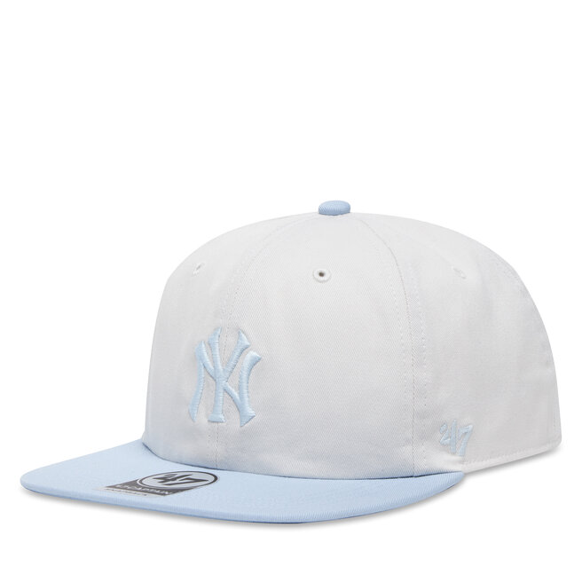 Czapka z daszkiem 47 Brand MLB New York Yankees Foundation ’47 CAPTAIN RL - Biały