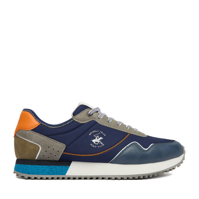 Sneakersy Beverly Hills Polo Club EO-GUIDIO-01 Granatowy - męskie