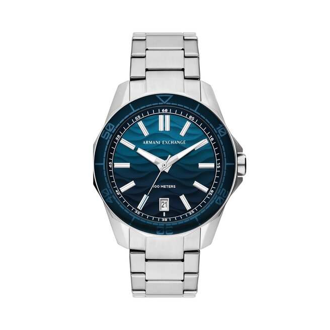 Zegarek Armani Exchange Spencer - Srebrny