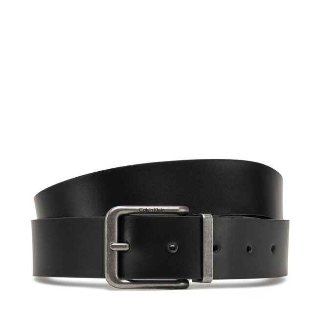 Pasek Męski Calvin Klein Jeans Casual Pin Buckle 3.5Mm - Czarny