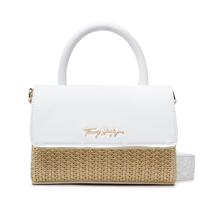 Sac main Tommy Hilfiger Tommy Modern Bar Bag Straw AW0AW11761