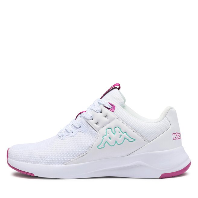 Kappa Pantofi Kappa 243197 White/Berry 1073