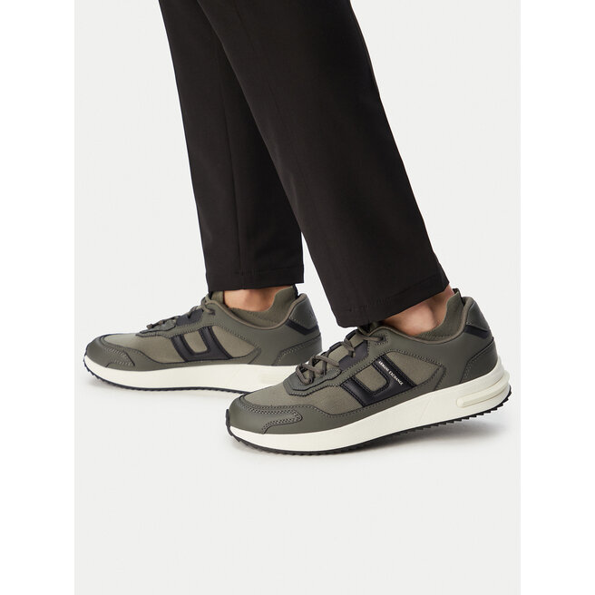 Sneakersy Armani Exchange XM001682 AF17359 U8144 Zielony - męskie