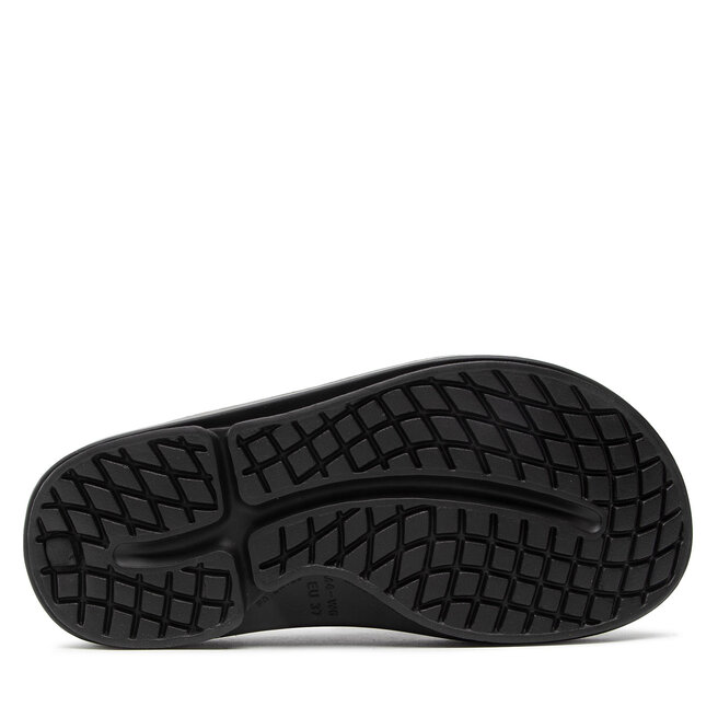OOfos Şlapi OOfos Ooahh Sport Intl Last Matte Black