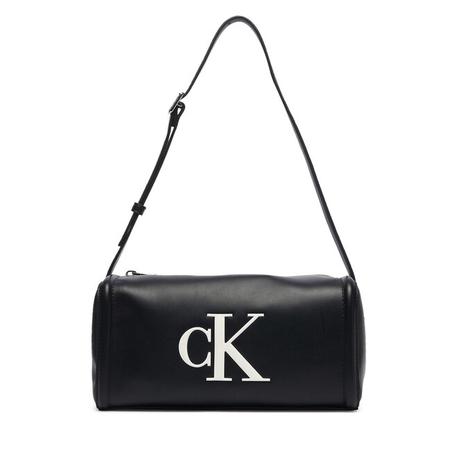 Torebka Calvin Klein Bold Ck Slouchy Shoulder Bag LV04F3894G Czarny -