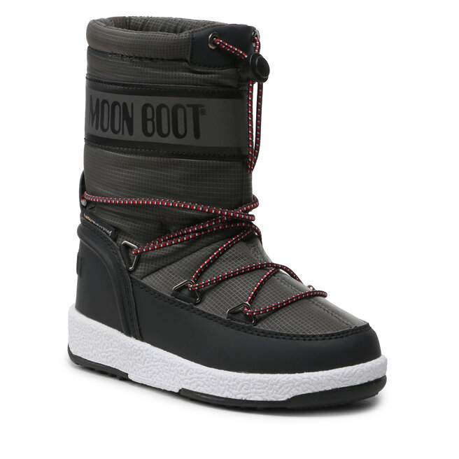 Cizme de zăpadă Moon Boot Jr Boy Sport 34052700004 Black/Castelrock