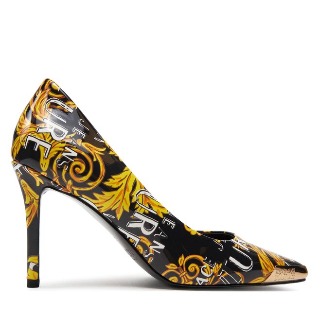 Szpilki Versace Jeans Couture - Czarny