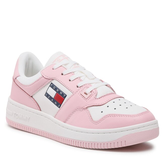 Tommy Jeans Сникърси Tommy Jeans Retro Basket Wmn EN0EN02102 Misty Pink TH2