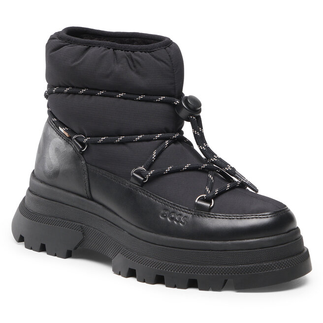 Botine Boss Foster 50481054 10235244 01 Black 001 001 imagine noua gjx.ro