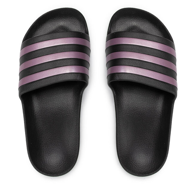 Ciabatte adidas adilette Aqua GX4279 Core Black Matt Purple Met