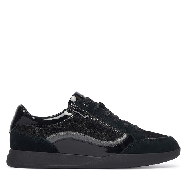 Sneakersy Geox D Maryemy D653BC 022QM C9036 Czarny - kobiece