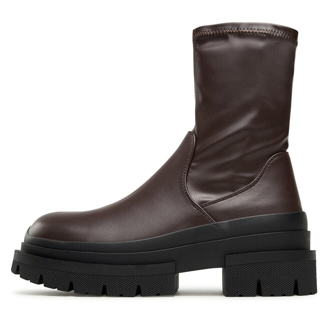 ONLY Shoes Polokozačky ONLY Shoes Onlbeatrix-3 15304757 Brown Stone 4327238