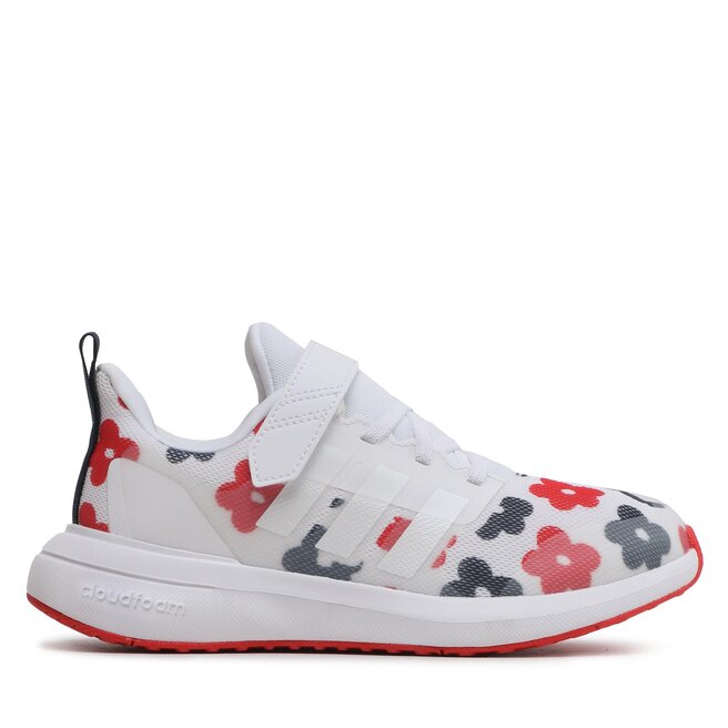 adidas Обувки adidas Fortarun 2.0 Cloudfoam Sport Running Elastic Lace Top Strap Shoes GZ9754 Бял