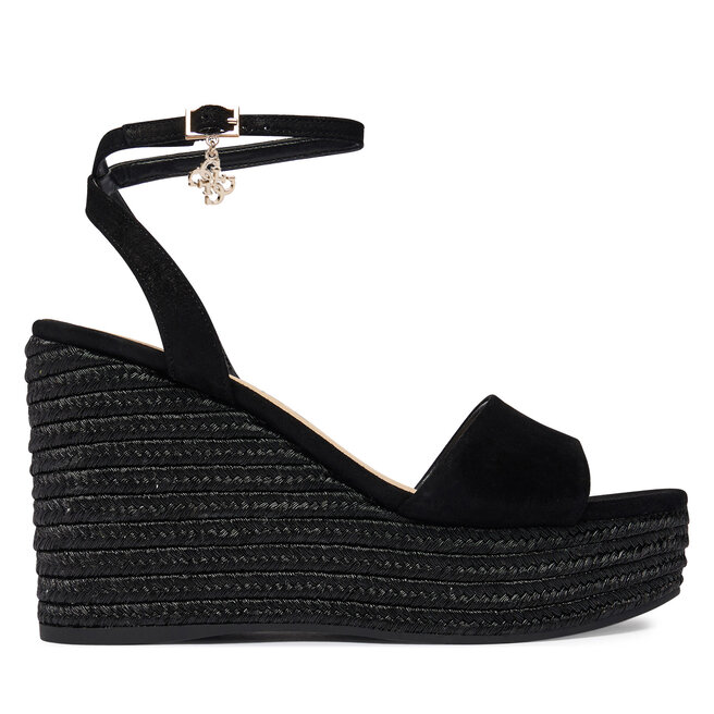 Espadryle Guess FLJLY2 SUE04 Czarny - kobiece